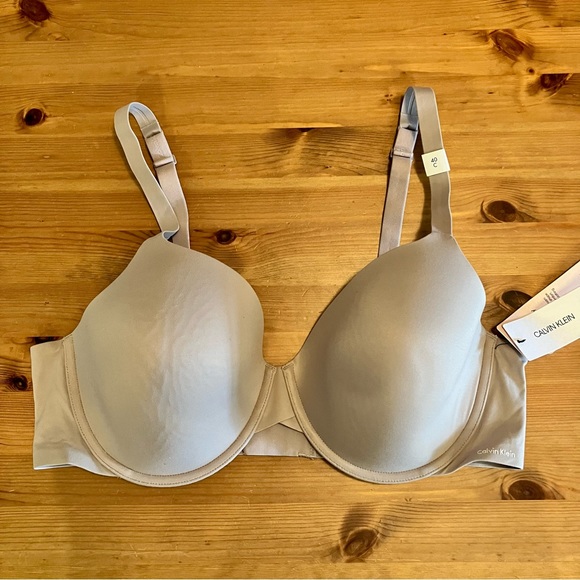 Calvin Klein Perfectly Fit Bra - Tan Nude, 40C - Picture 2 of 7